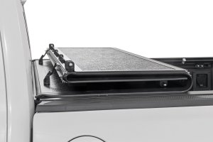 Toyota Tacoma Bed Cover - Rough Country - Hard Low-Profile Tri-Fold (6' Bed) - '24-'26